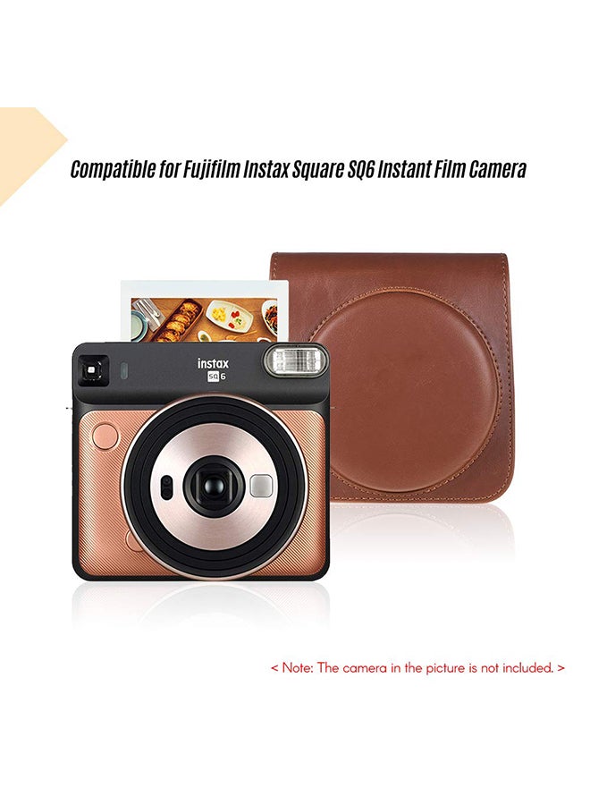 ANDOER Protective Case With Adjustable Strap Brown  - Image 5