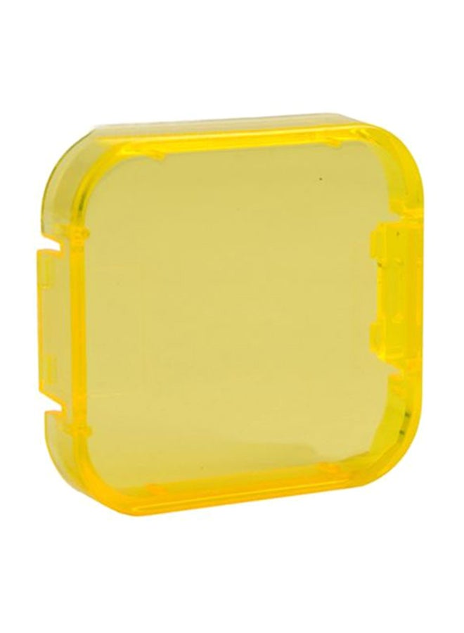 Ozone Underwater Diving UV Filter Protective Lens Cover Cap For GoPro HERO5 Sport Action Camera Yellow  - Image 1
