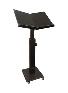 Generic Sundus Holy Quran Wooden Holder Black 36.5x 48.26x 91.44cm 