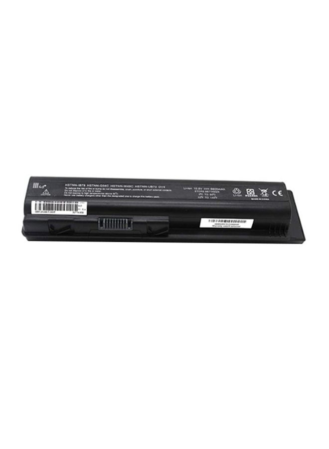 HP 4400.0 mAh Replacement Laptop Battery Black - Image 1