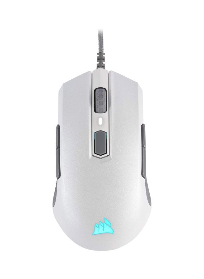 كورسير ماوس ألعاب بمقبض مريح عند الاستخدام رمادي فضي - Image 1