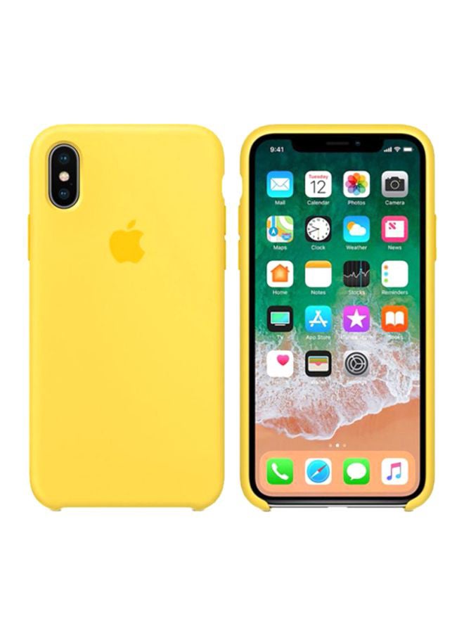 MARGOUN - Protective Case Cover For Apple iPhone X Yellow - Image 1