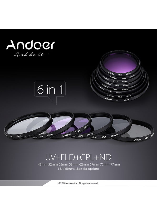 ANDOER - Camera Lens Filter Kit 6.7cm Multicolour - Image 1