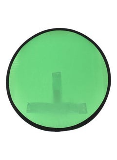 Generic Professional Round Foldable Photography Background Green/Black  - Image 1