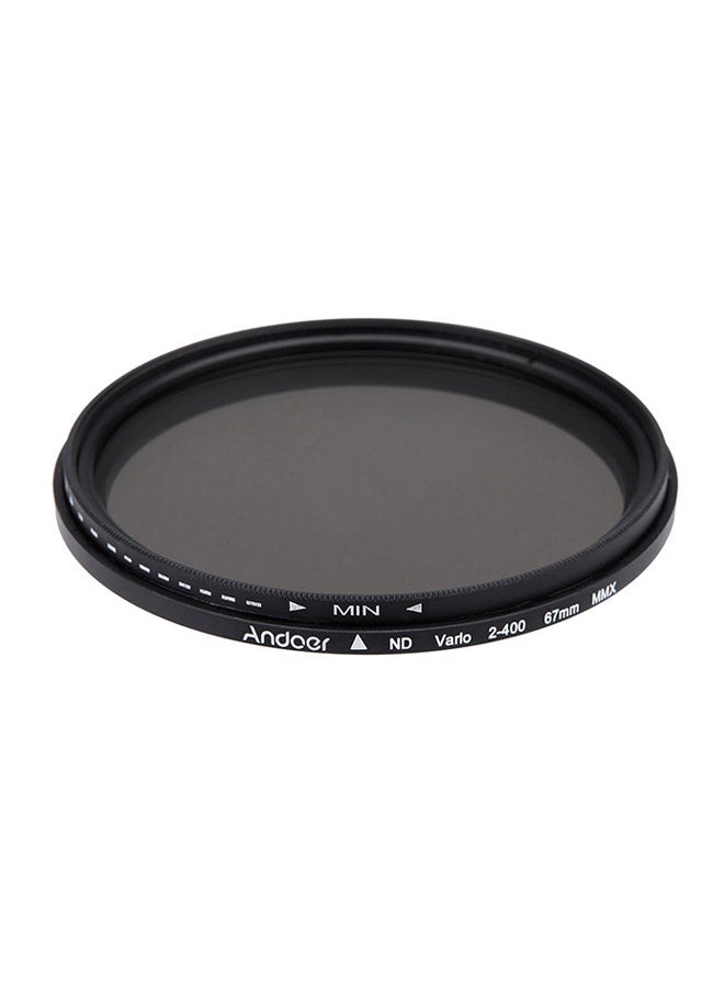 ANDOER Neutral Density Lens Filter 2.6inch Black  - Image 1
