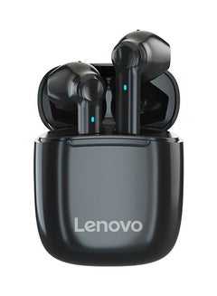 Lenovo In-Ear Bluetooth Earbuds With Charging Case Black  - Image 1