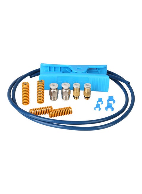 Capricorn Premium XS Bowden PTFE Tube 1 Meter and Pneumatic Fittings Kit Multicolour