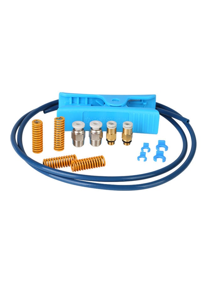 Creality 3D Capricorn Premium XS Bowden PTFE Tube 1 Meter and Pneumatic Fittings Kit Multicolour  - Image 1