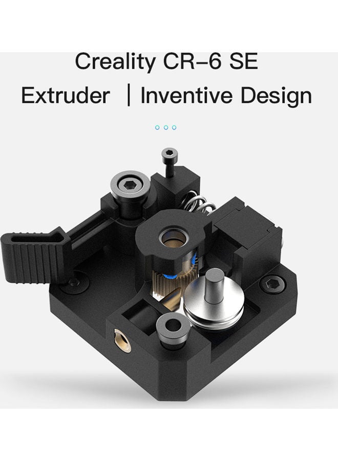 CR-6 SE Extruder Kit Compatible with Creality CR-6 SE/CR-6 MAX 3D Printer Black