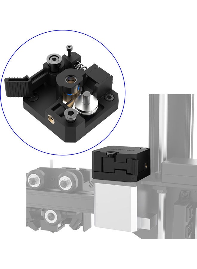 CR-6 SE Extruder Kit Compatible with Creality CR-6 SE/CR-6 MAX 3D Printer Black