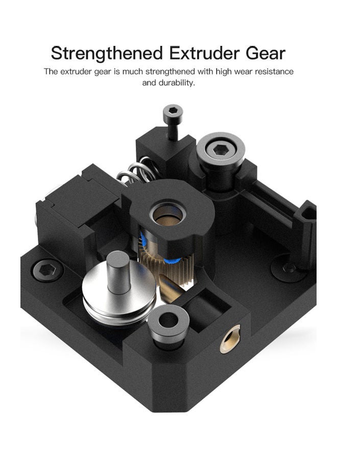 CR-6 SE Extruder Kit Compatible with Creality CR-6 SE/CR-6 MAX 3D Printer Black