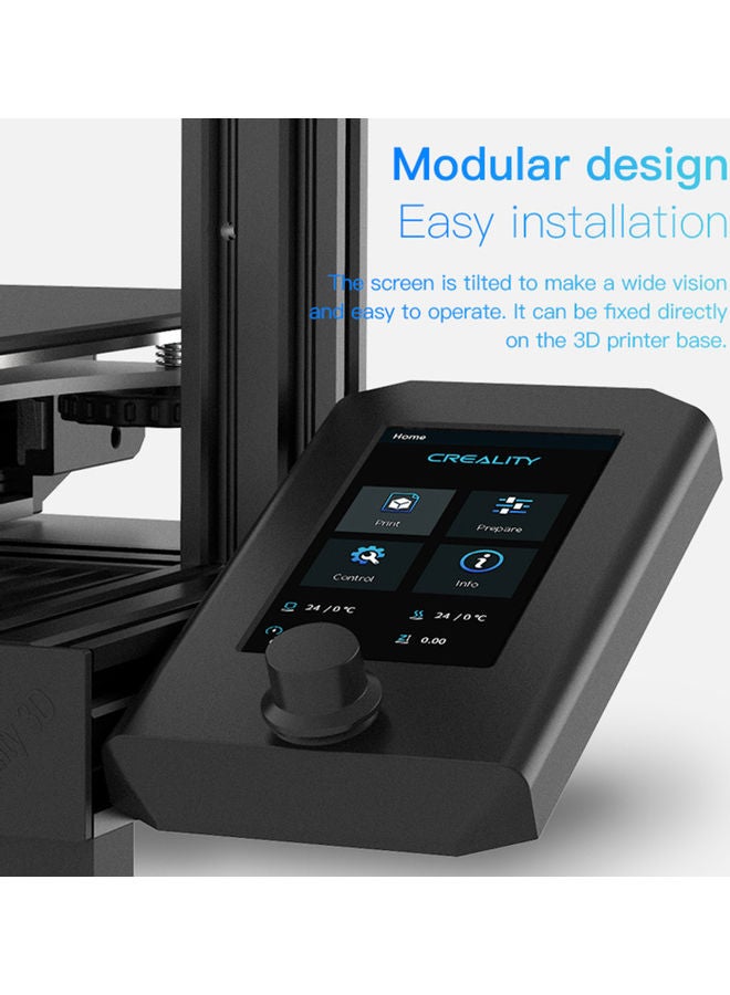 مجموعة شاشة عرض ملونة بدقة عالية الوضوح V2 من إندر-3 - مقاس 4.3 بوصات أسود - v1617362406/N46019666A_2