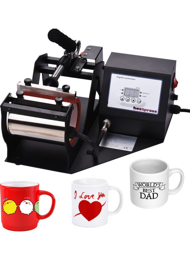 Aibecy Heat Press Printing Machine for Mugs and Cups Black  - Image 1