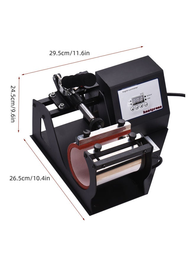 Aibecy Heat Press Printing Machine for Mugs and Cups Black  - Image 3