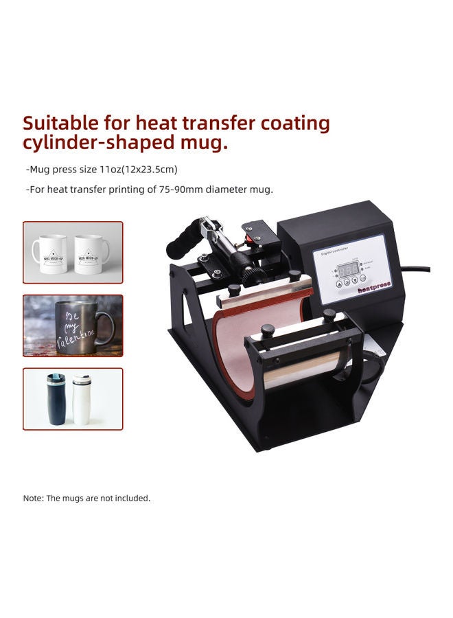 Aibecy Heat Press Printing Machine for Mugs and Cups Black  - Image 5