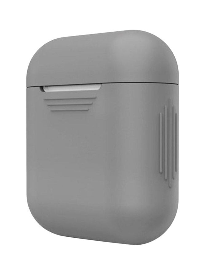 غطاء حماية واقٍ لسماعات أبل آيربودز رمادي