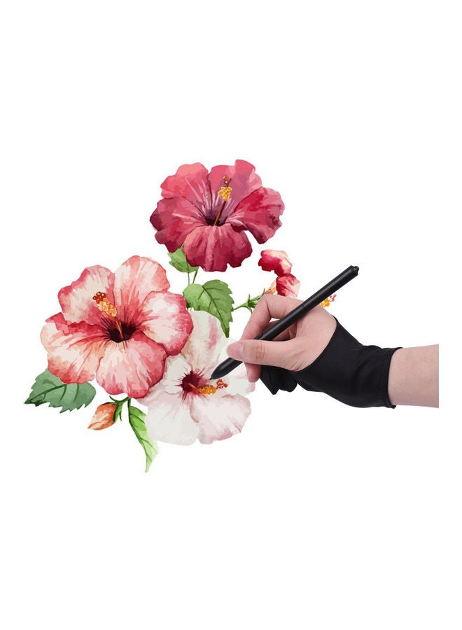 Generic Two-Finger Drawing Glove Black  - Image 2