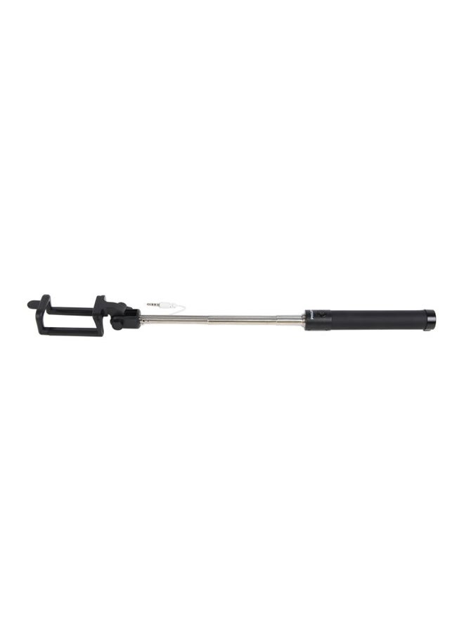 Philips - Mini Wired Shutter Control Selfie Stick Black - Image 1