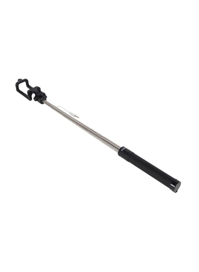 Philips - Mini Wired Shutter Control Selfie Stick Black - Image 1