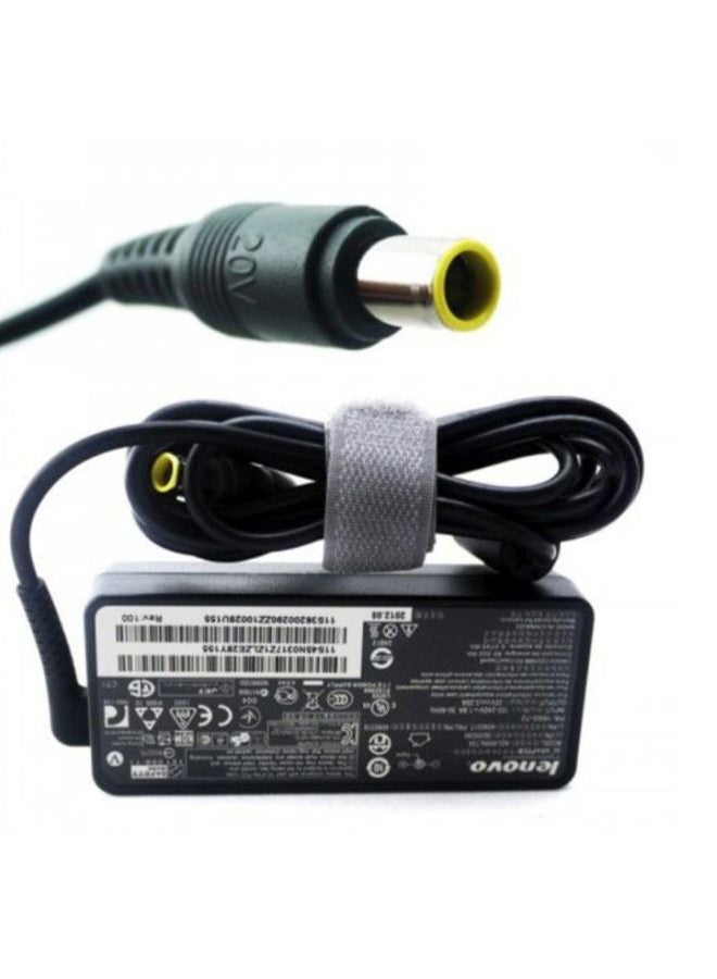 Lenovo Laptop AC Adapter Power Supply Charger For Lenovo T400/t410/t420/t430 Black - Image 2
