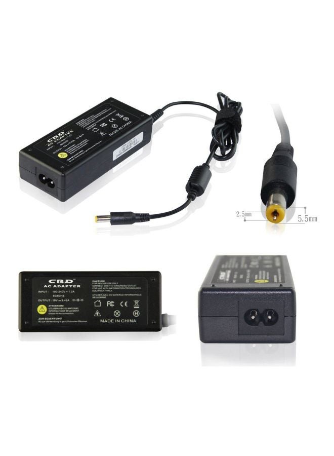 Acer AC Power Adapter For Acer Extensa 5235 Black - Image 2