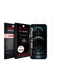 MARGOUN Pack Of 2 Super Shieldz Screen Protector For Apple iPhone 12 Mini Clear  - Image 2