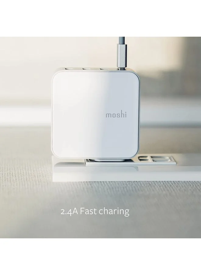 Moshi ProGeo 4 Port USB Wall Charger