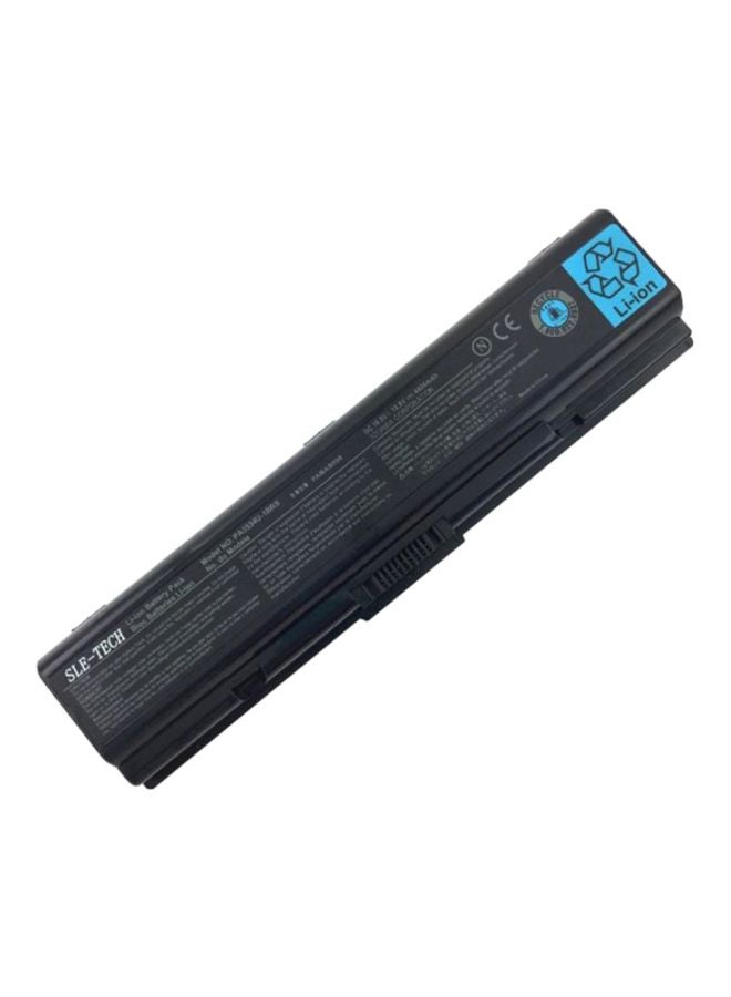 4400.0 mAh Battery Toshiba Laptop Black
