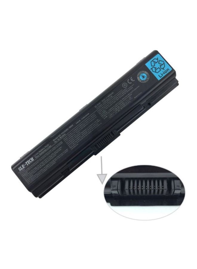 4400.0 mAh Battery Toshiba Laptop Black