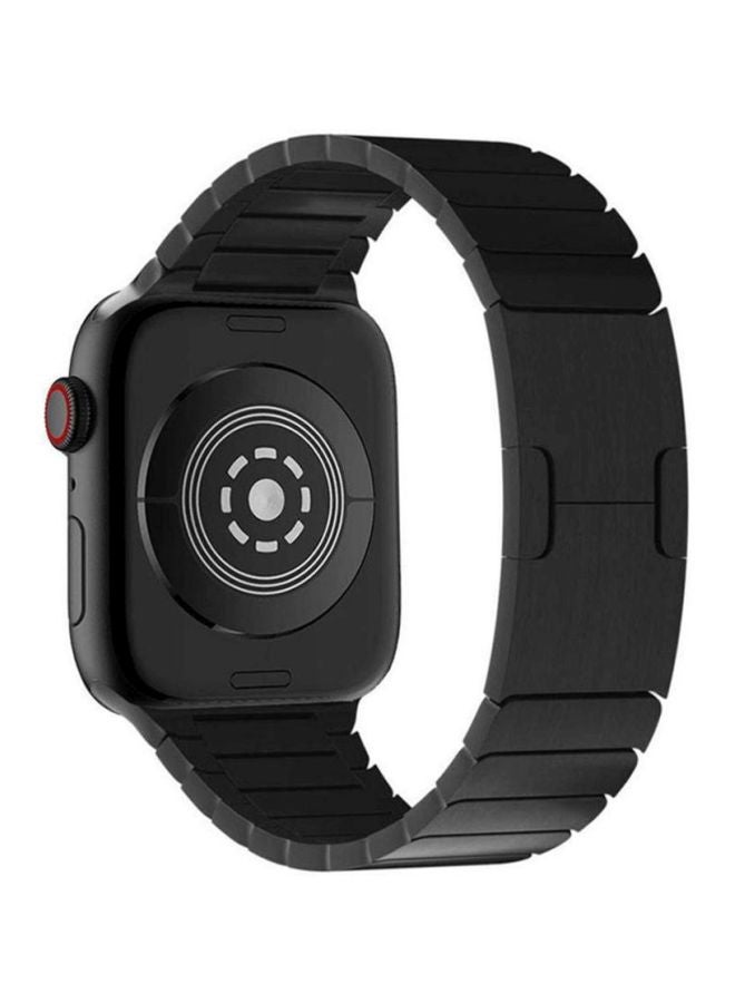LNKOO Replacement Band For Apple Watch Series 1/2/3/4 42mm Black  - Image 2