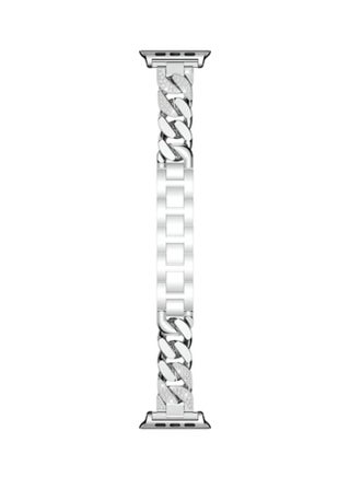Replacement Band For Apple Watch Series 1/2/3/4 40mm Silver - v1617368210/N20454366A_1