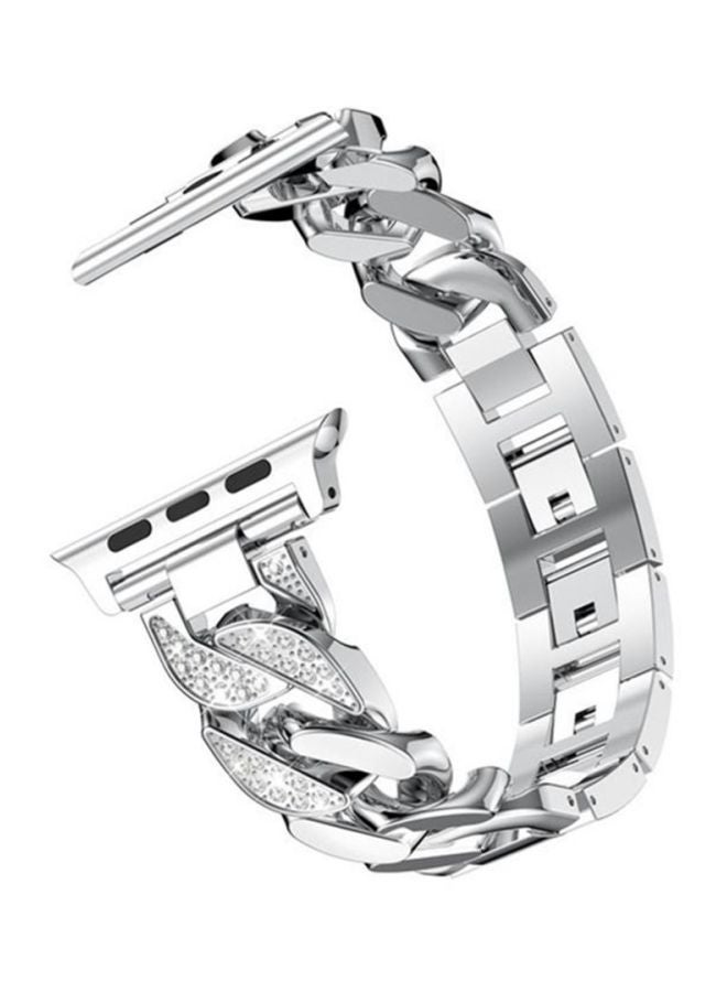 Replacement Band For Apple Watch Series 1/2/3/4 40mm Silver