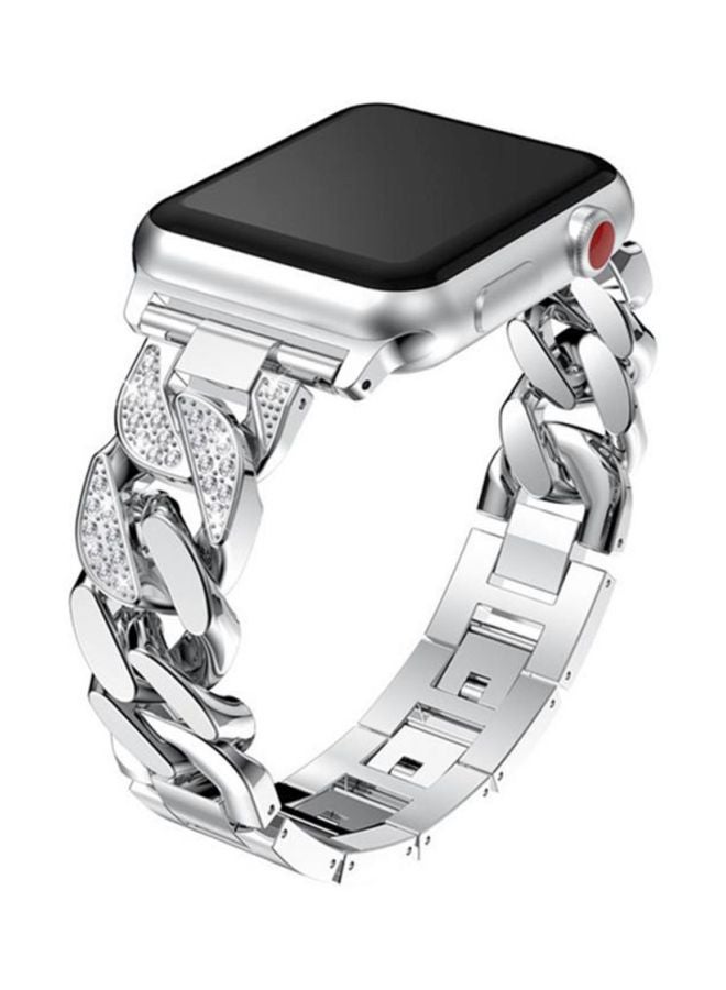 Replacement Band For Apple Watch Series 1/2/3/4 40mm Silver