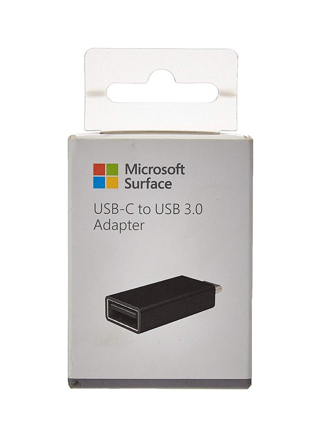 Microsoft USB-C To USB 3.0 Adapter Black - Image 4