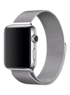 MARGOUN Stainless Steel Milanese Wrist Band For Apple Watch 38 mm Silver  - Image 1