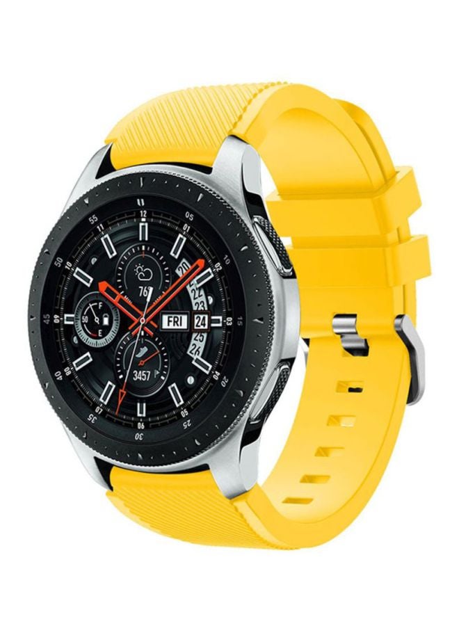Voberry Replacement Band For Samsung Galaxy Watch Yellow - Image 3