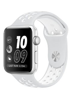 Nike Design Sports Silicone Wrist Band For Apple Watch 38-40mm White