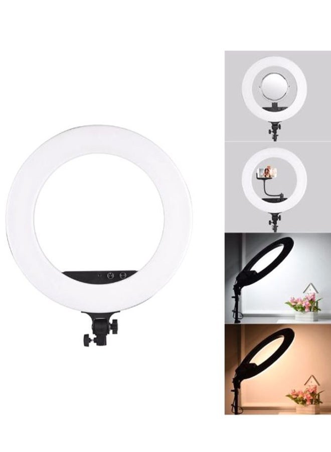 ANDOER LED Photography Ring Light With Accessories White/Black/Orange - Image 3