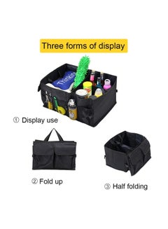 ZENHOME 2-Pack Car Trunk Storage Organizer Black 52X39X26cm  - Image 3