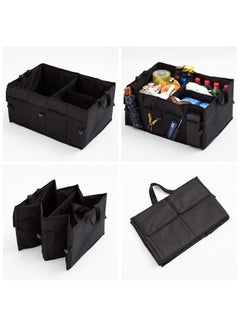 ZENHOME 2-Pack Car Trunk Storage Organizer Black 52X39X26cm  - Image 2