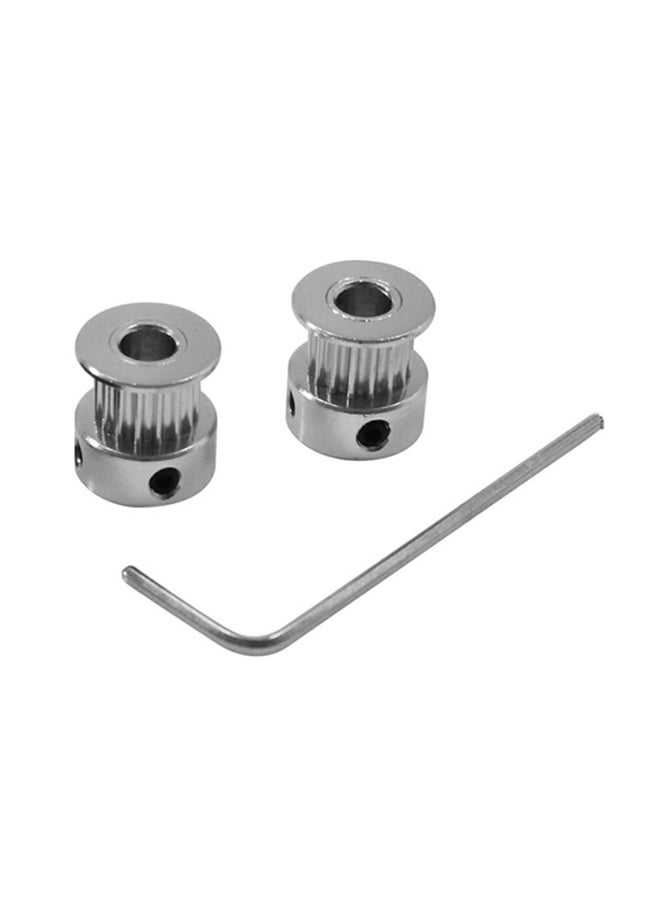 Aibecy 3D Printer Pulley Wheels Black  - Image 3