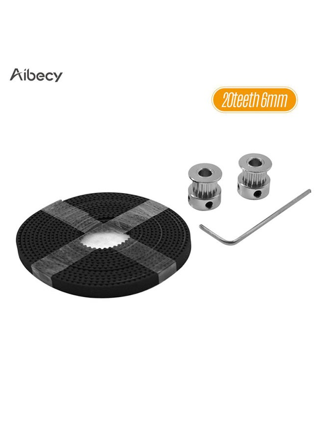 Aibecy 3D Printer Pulley Wheels Black  - Image 4