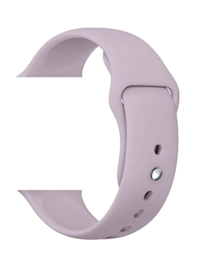 MARGOUN - Replacement Band For Apple Watch Series 3/4/5 Light Lavender - Image 1