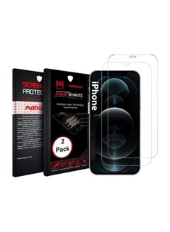 MARGOUN Pack Of 2 Screen Protector For Apple iPhone 12 Clear  - Image 2