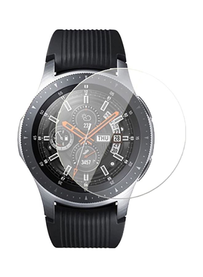 Voberry 2-Piece Tempered Glass Screen Protector For Samsung Galaxy Watch 46mm R800 Clear  - Image 2