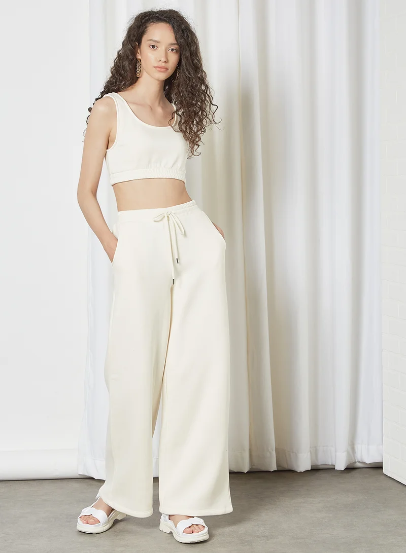 NOISY MAY Sleeve Less Blouse Pristine