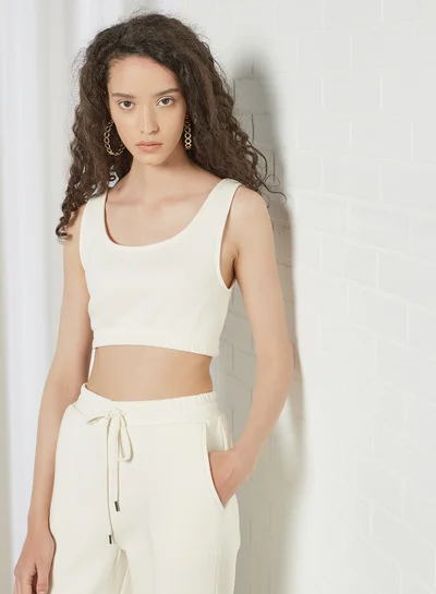 NOISY MAY Sleeve Less Blouse Pristine
