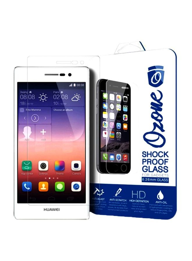 Ozone Tempered Glass Screen Protector For Huawei P7 Clear