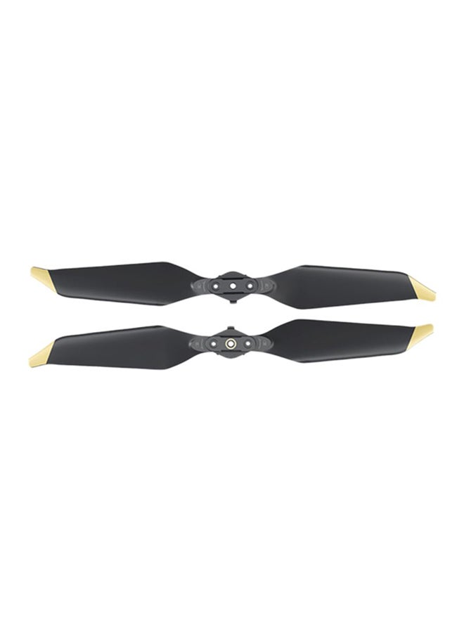 dji - Mavic Low-Noise Quick-Release Propellers Black/Yellow - Image 1