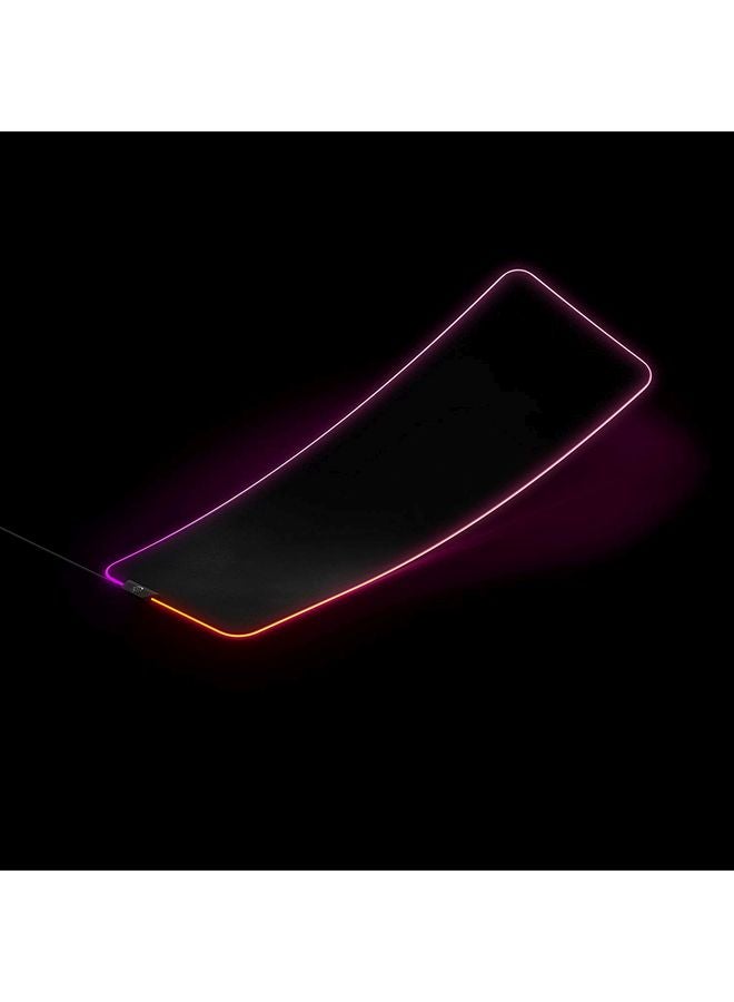 ستيل سيريز - لوحة ماوس مزودة بإضاءة RGB مقاس XL من سلسلة كيو سي كيه بريزم كلوث - Image 1